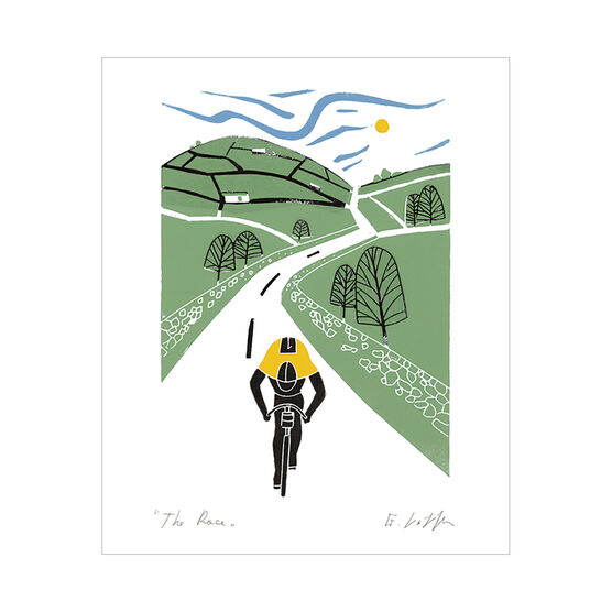 Giuliana Lazzerini The Race greetings card